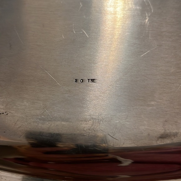Tiffany and Co 20” Silver Tray - Picture 3 of 5
